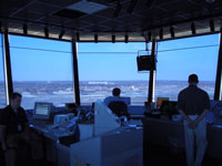 Minneapolis control tower.