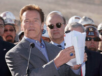 Gov. Arnold Schwarzenegger.