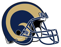 Rams helmet.