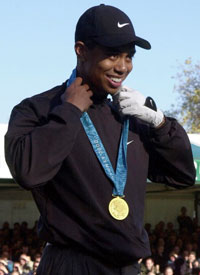 Tiger Woods.