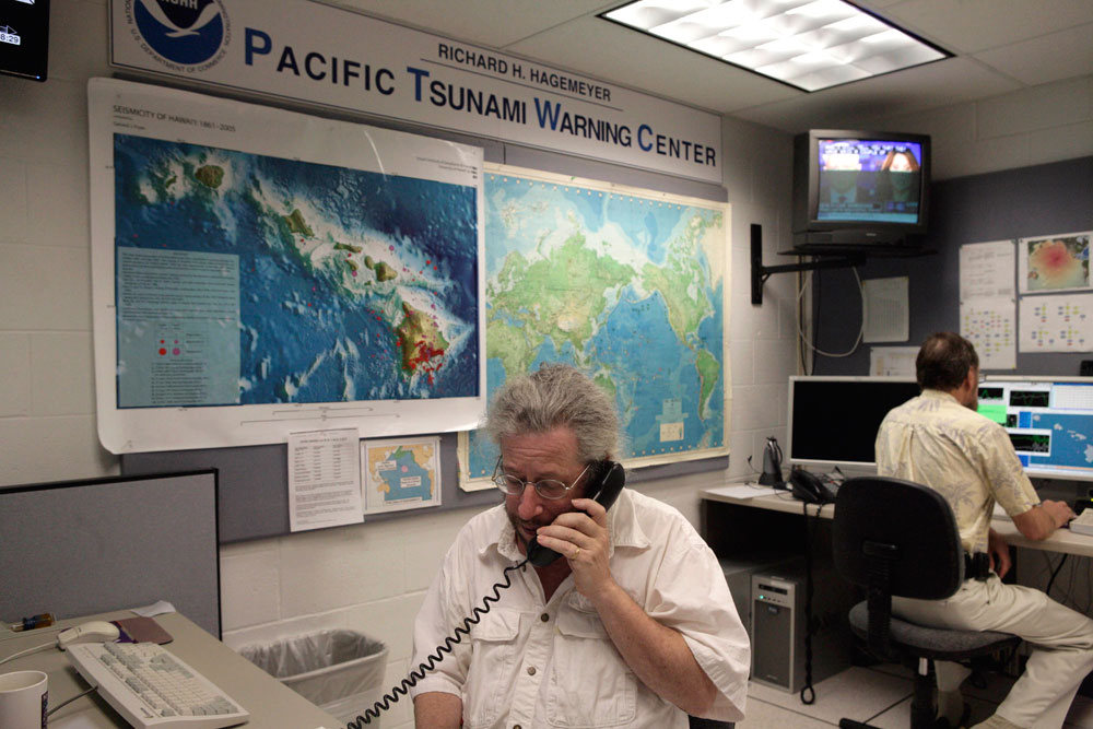 Pacific Tsunami Warning Center.