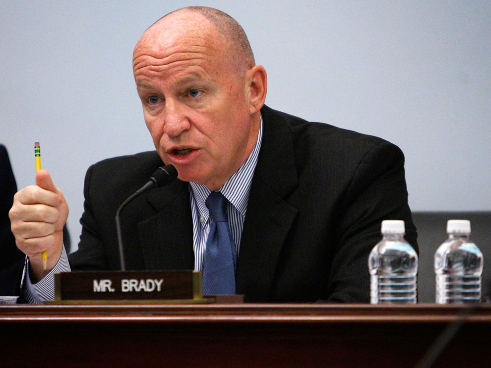 U.S. Rep. Kevin Brady (R-Texas) speaks during a hearing before the Joint Economic Committee on Capitol Hill November 19, 2009 in Washington, DC. (Alex Wong/Getty Images)