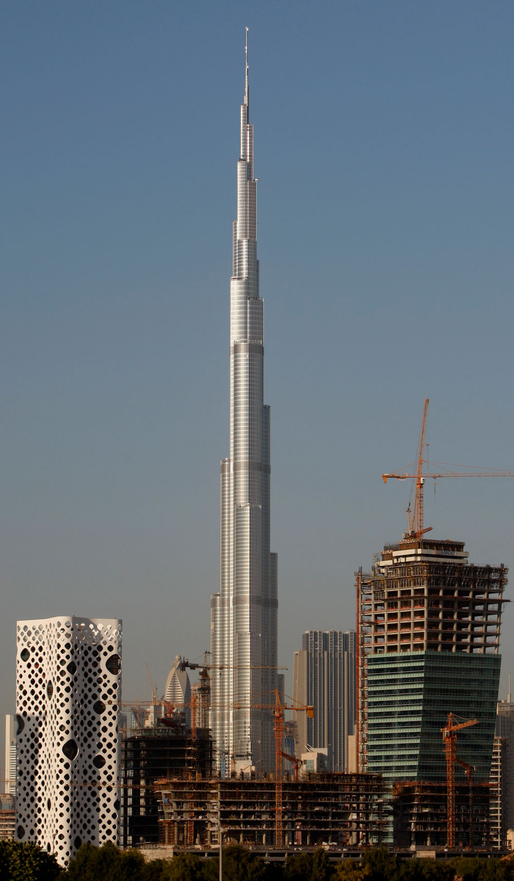 Nov. 26, 2009, photo of the Burj Dubai, the world's tallest tower. (AP Photo/Kamran Jebreili, file)