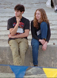 Chelsea Clinton and Marc Mezvinsky.