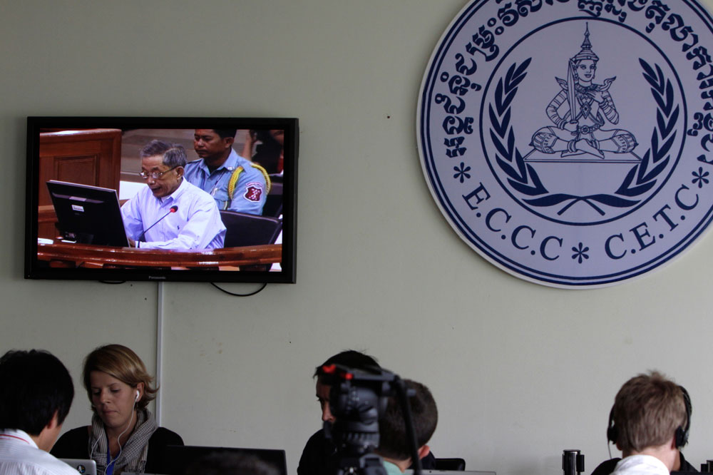 Khmer prison warden trial.