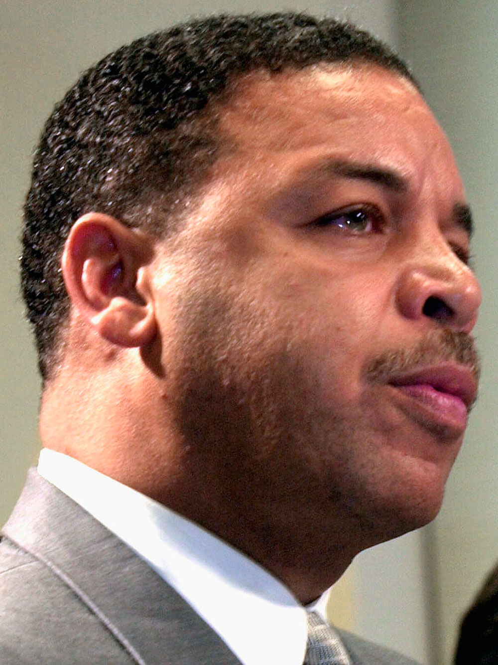 In this June 8, 2001 file photo of Michael Scott, president of the Chicago Board Of Education. (AP Photo/Stephen J. Carrera, File)
