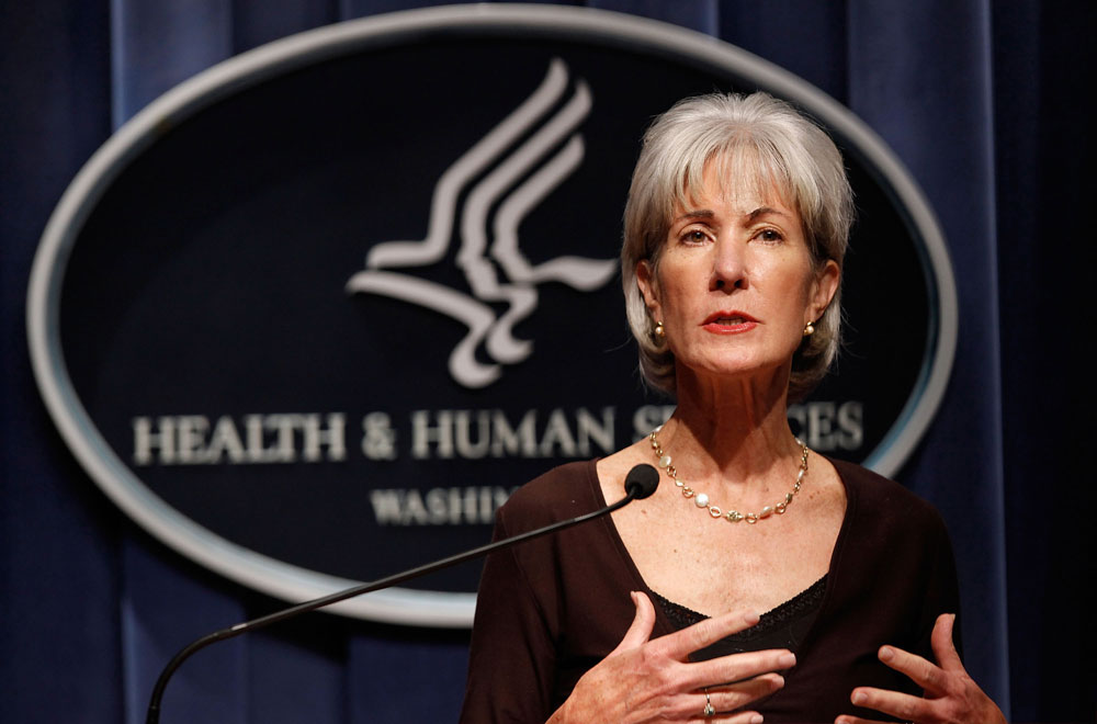 Kathleen Sebelius.