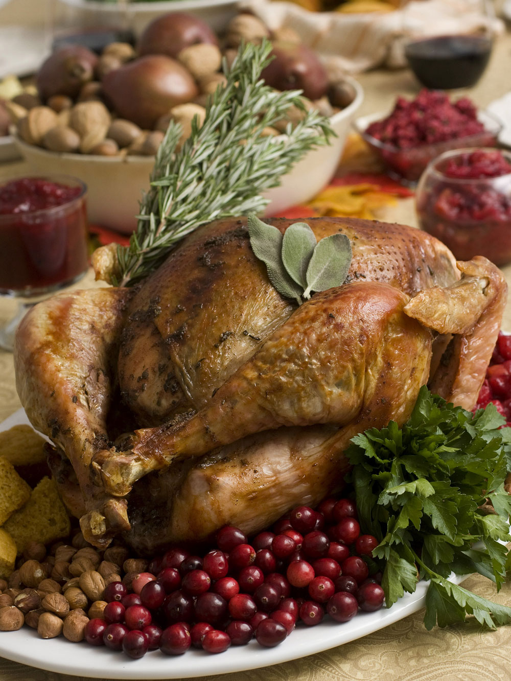 This photo taken Nov. 2, 2009 shows that rubs are a great way to tailor your Turkey Day bird to your specific taste. A Brown sugar and cider turkey rub is slathered both on and under the birds skin prior to roasting to give it a rich and sweet flavor. (AP Photo/Larry Crowe)