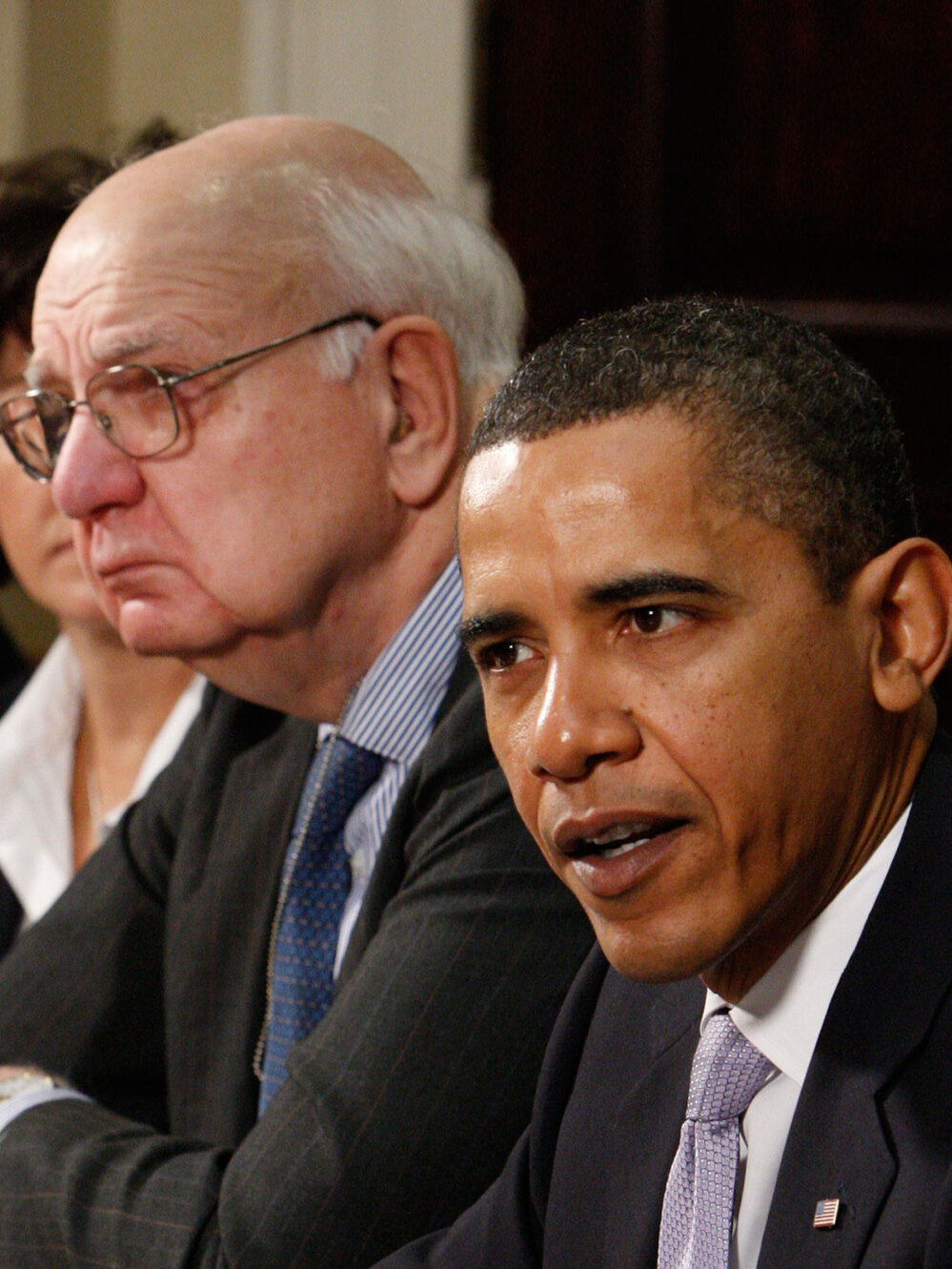 President Barack Obama meets with the President's Economic Recovery Advisory Board (PERAB), Monday, 