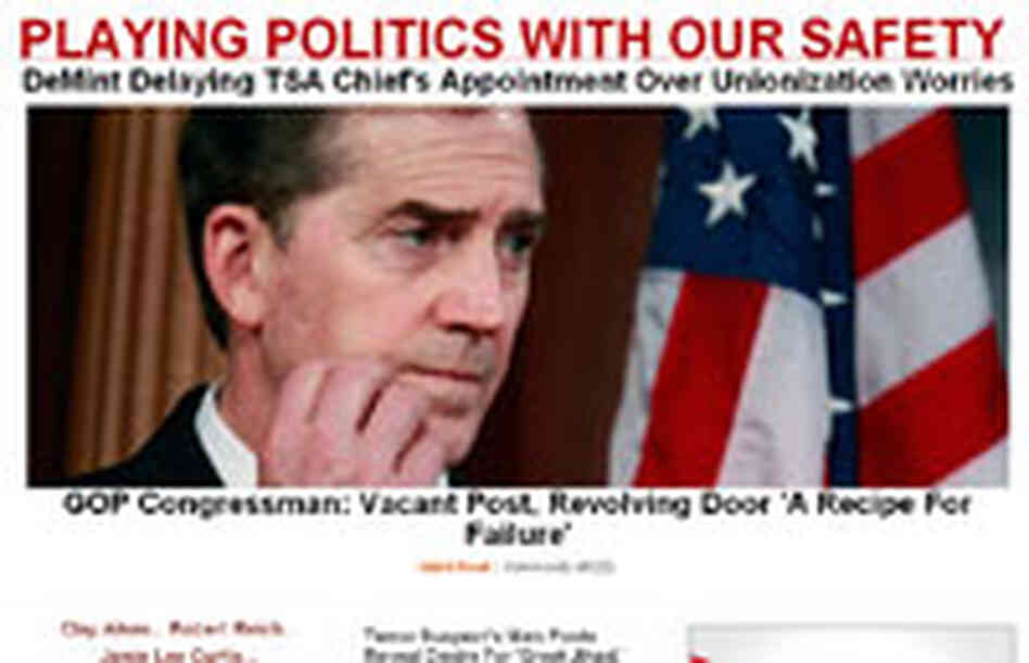 HuffPo DeMint headline. HuffPo DeMint headline.