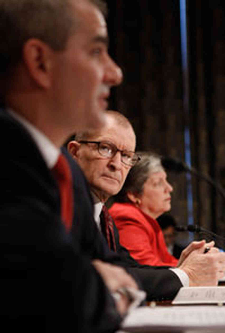 Members of President Obama's national security team testify before Congress. Members of President Obama's national security team testify before Congress.