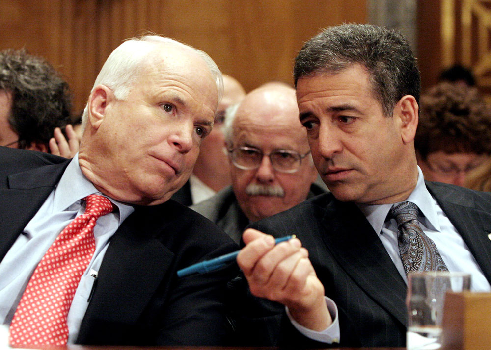 Senators John McCain and Russell Feingold.
