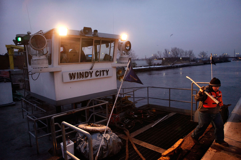 A boat called Windy City.