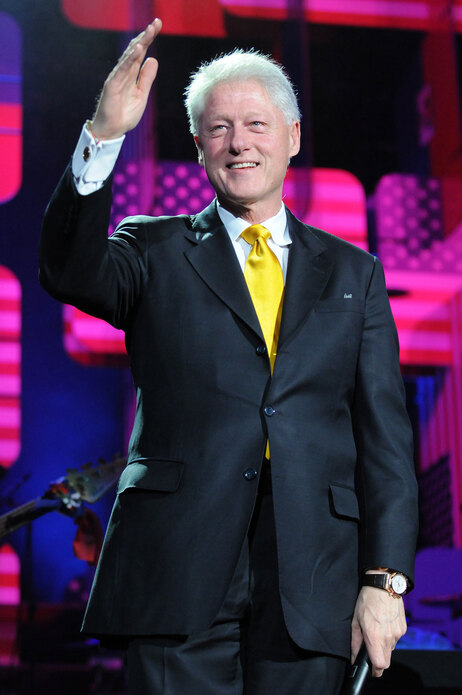 Bill Clinton, who had heart bypass surgery in 2004, was hospitalized in New York City.