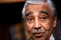 Rep. Charlie Rangel (D-NY) speaks during a news conference on Capitol Hill March 3, 2010 in Washington, DC. Rangel announced he is temporarily stepping down as chairman of the House Ways and Means Committee until the House ethics committee concludes an investigation into possible ethics violations. (Photo by Brendan Smialowski/Getty Images)