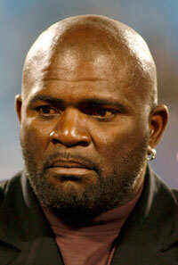 Lawrence Taylor was arrested in a New York City suburb on suspicion of rape.