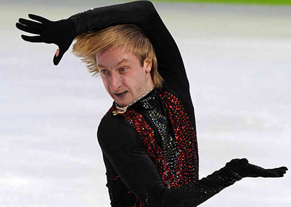 Evgeny Plushenko of Russia competes in men's figure skating during the 2010 Winter Olympic Games in Evgeny Plushenko of Russia competes in men's figure skating during the 2010 Winter Olympic Games in