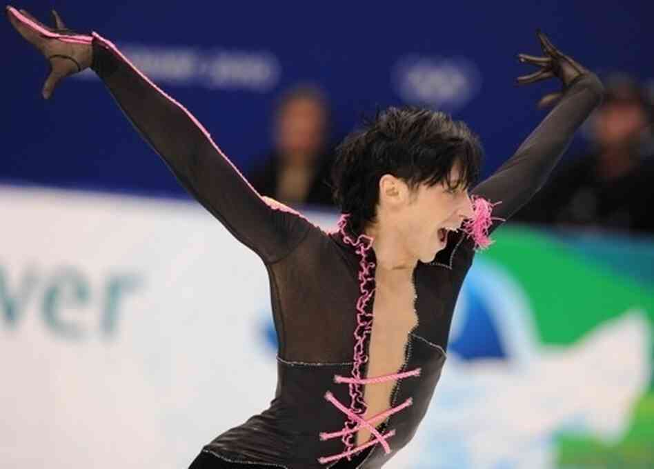 Johnny Weir of the USA. Johnny Weir of the USA.