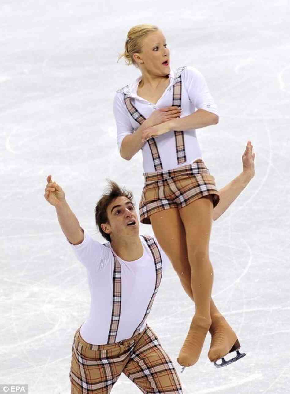 Swiss pairs skating team. Swiss pairs skating team.