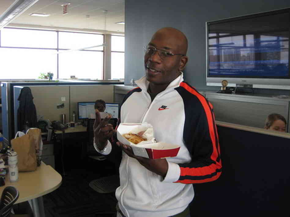 The new KFC sandwich. The new KFC sandwich.