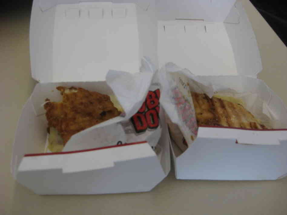 The new KFC sandwich. The new KFC sandwich.