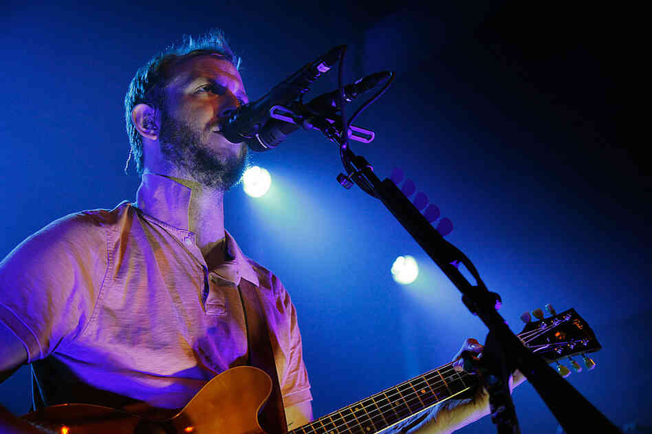 Bon Iver performs at Washington, D.C.'s 9:30 Club on Aug. 2.
