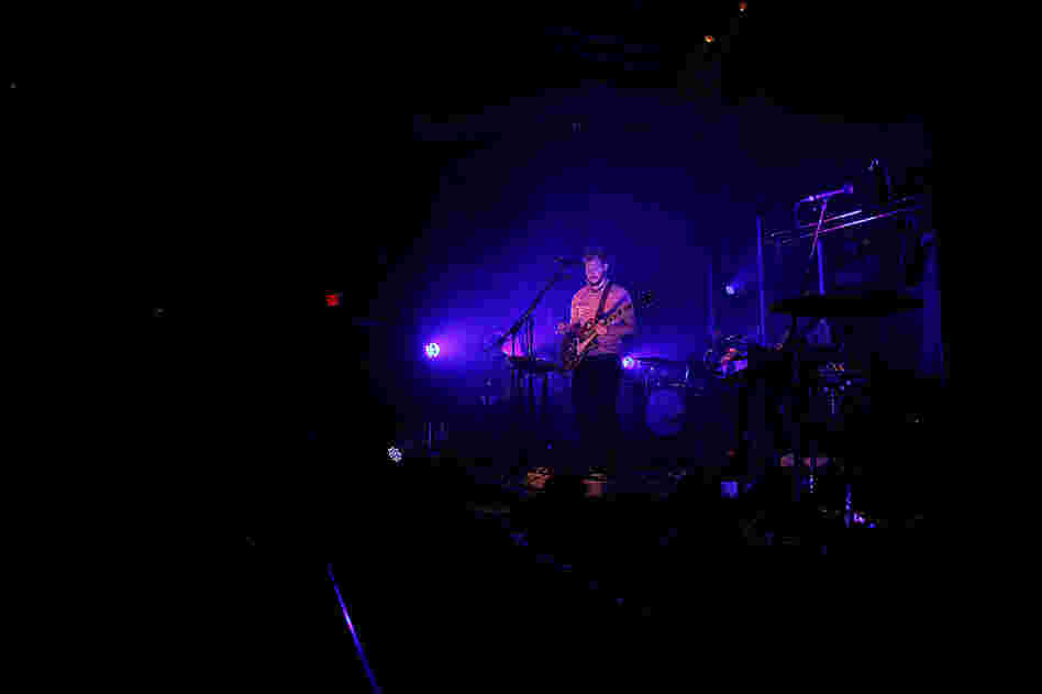 Bon Iver performs at Washington, D.C.'s 9:30 Club on Aug. 2.
