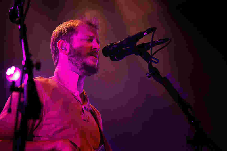 Bon Iver performs at Washington, D.C.'s 9:30 Club on Aug. 2.