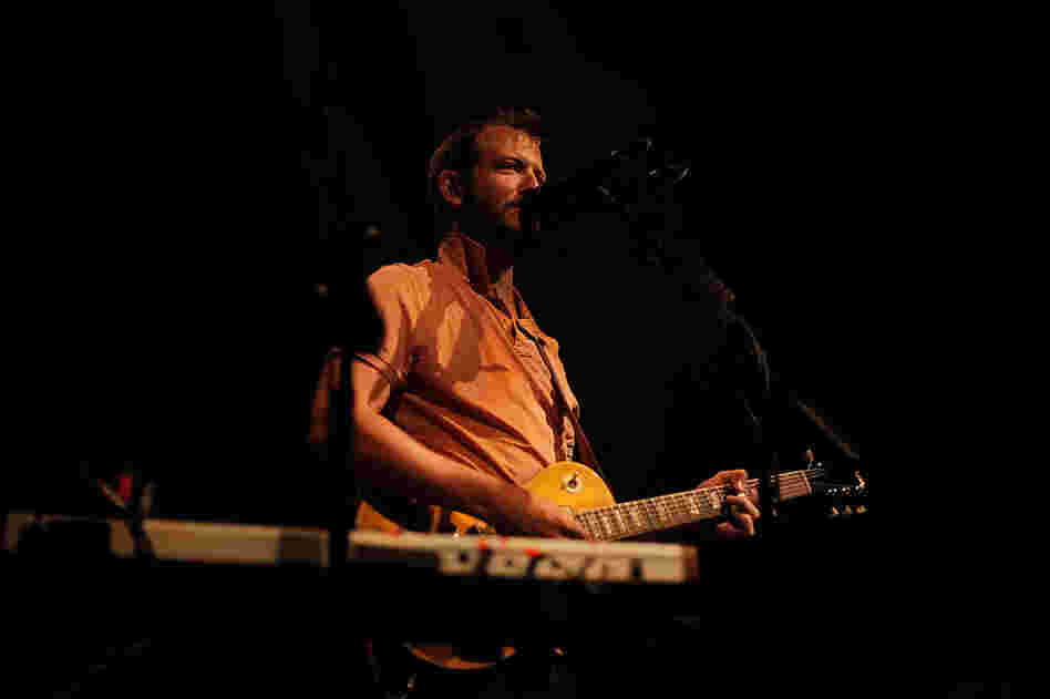 Bon Iver performs at Washington, D.C.'s 9:30 Club on Aug. 2.