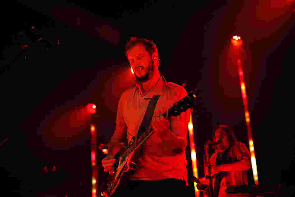 Bon Iver performs at Washington, D.C.'s 9:30 Club on Aug. 2.