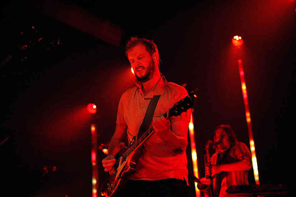 Bon Iver performs at Washington, D.C.'s 9:30 Club on Aug. 2.