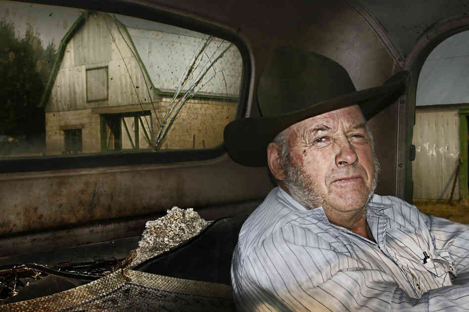 Jules Marchesseault raises cattle in Dillon, Mont. "It's been a struggle," he says. "We came from the basement up."