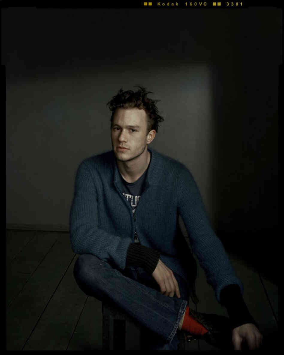 Heath Ledger, Hollywood, March 12, 2001, W