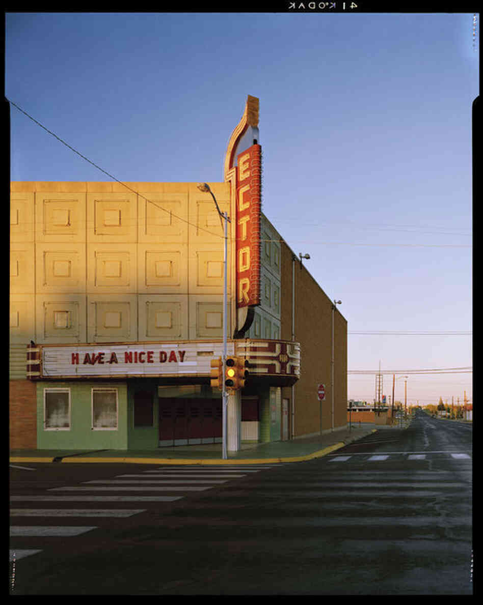 Movie Theater, near Midland, Texas, March 25, 1995, Texas Monthly