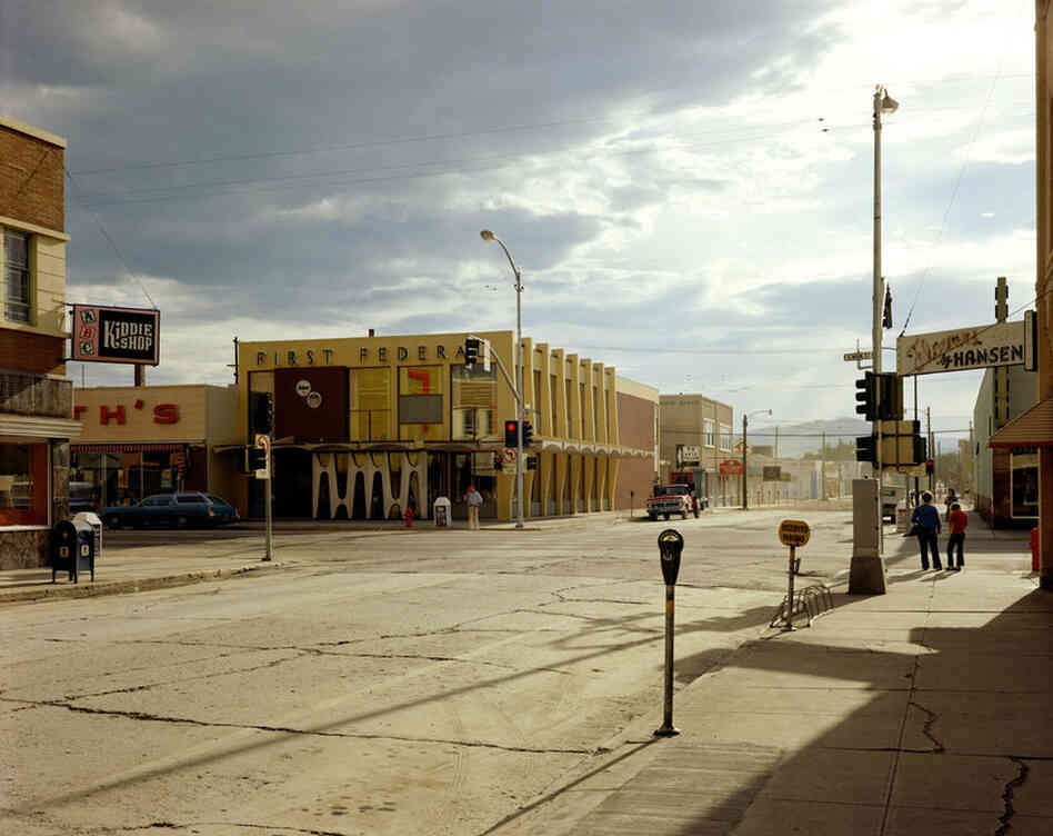 2nd Street East and South Main Street, Kalispell, Mont., Aug. 22, 1974, Stephen Shore