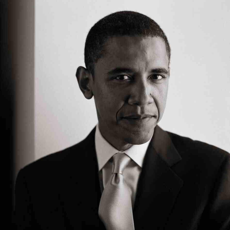 Lacombe spent a day with Barack Obama in 2006. "I was taken by his charisma, poise, and elegance," she writes. "Despite the many demands on his attention, he was very present when I was taking his portrait."  Illinois Sen. Barack Obama of Illinois, Washington, D.C., 2006
