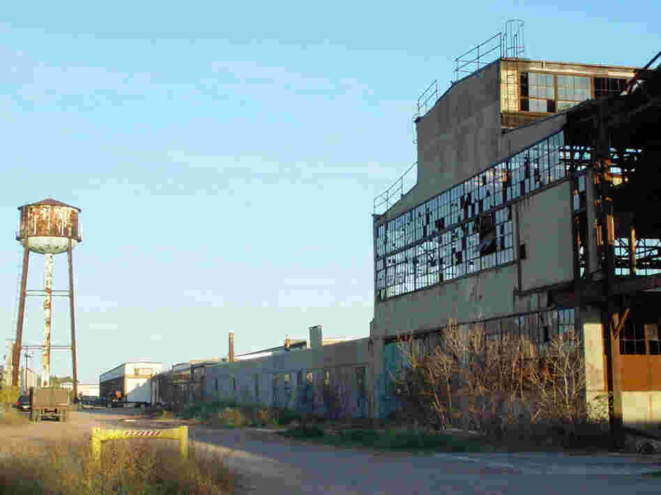 Fordlandia's sawmill at Iron Mountain still stands 80 years later.