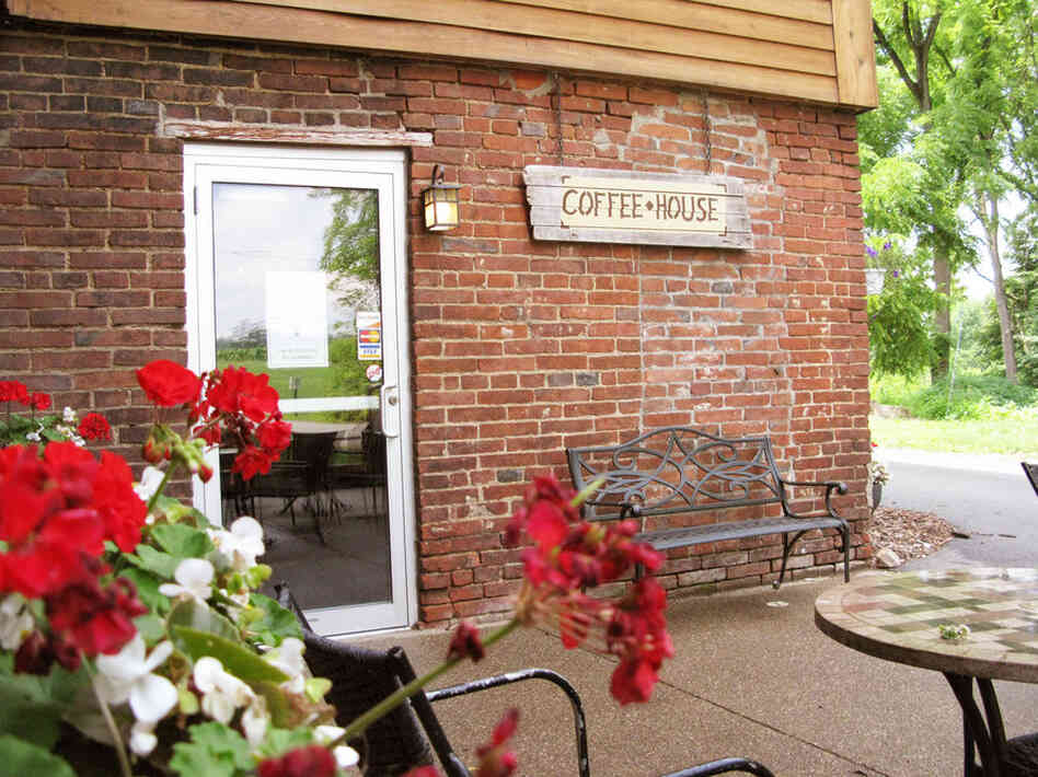 The Coffeehouse is the Gristmill's most recent addtion. The bricks that make up the Gristmill were hand-made by monks when the building was constructed in 1854.