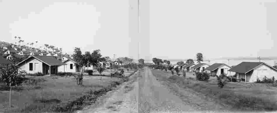 Along with the construction of the rubber plantation, Ford also created small American towns that included central squares, indoor plumbing, golf courses and hospitals. 