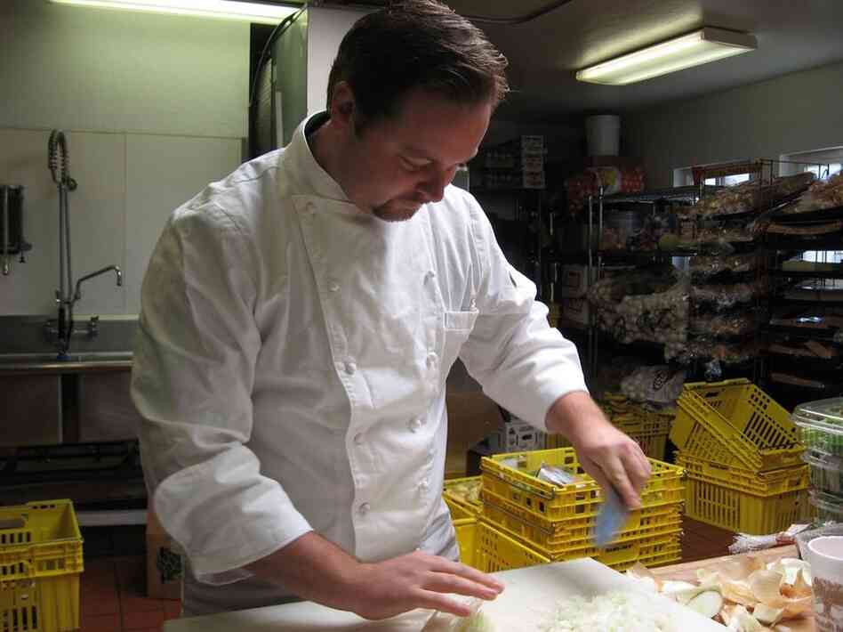 Tim Hammack left the posh culinary world of Napa Valley for a yearlong stint cooking for people down on their luck at the Bay Area Rescue Mission. One year turned into eight — and he hasn't looked back.