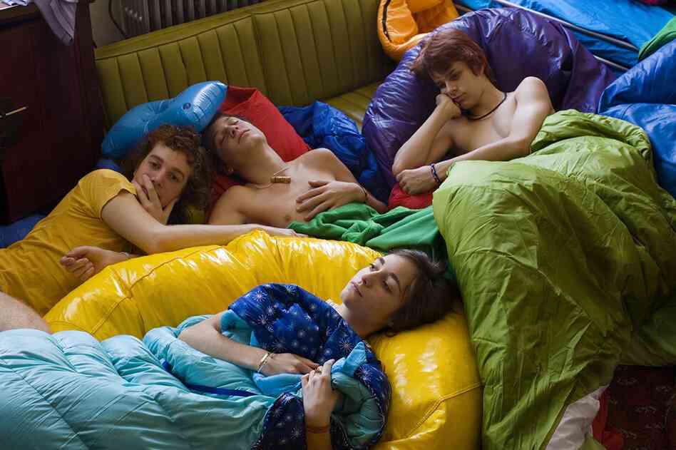"Sleepover" by Martine Fougeron, fourth place