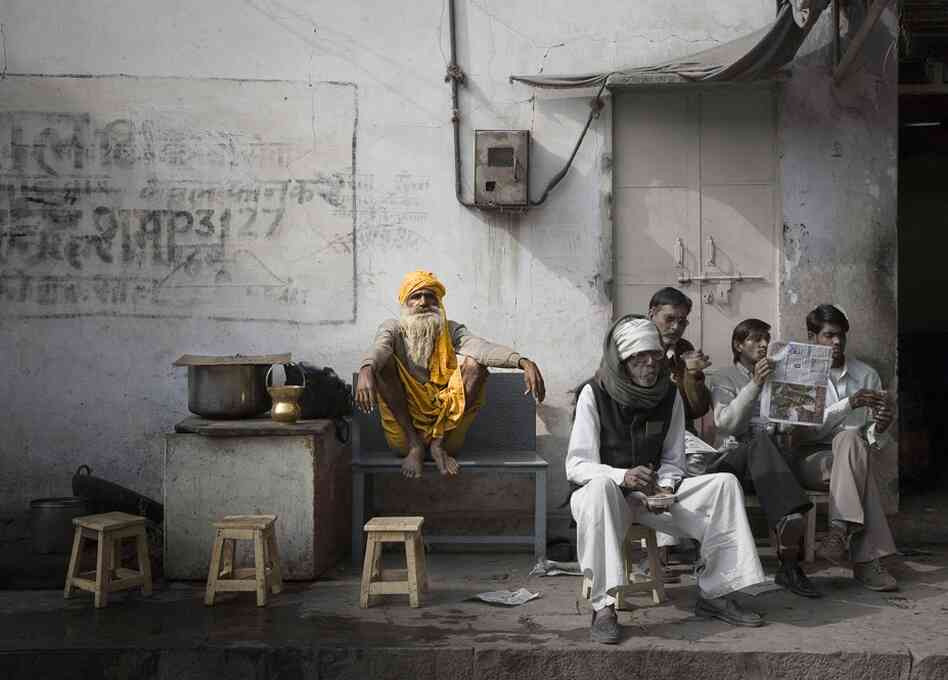 "Street Scene, Jaipur, India," Ed Freeman, Los Angeles, honorable mention