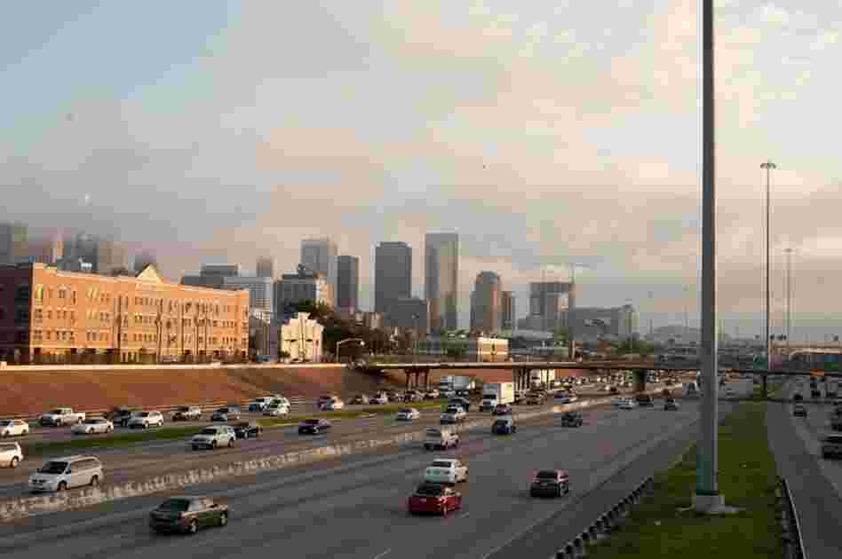 Highway 59/Highway 288 cuts through the Third Ward and serves as its western border.
