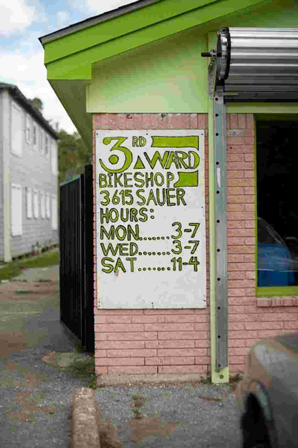The Third Ward Community Bike Shop is helping to improve the area by offering do-it-yourself bike repair facilities and youth programs.