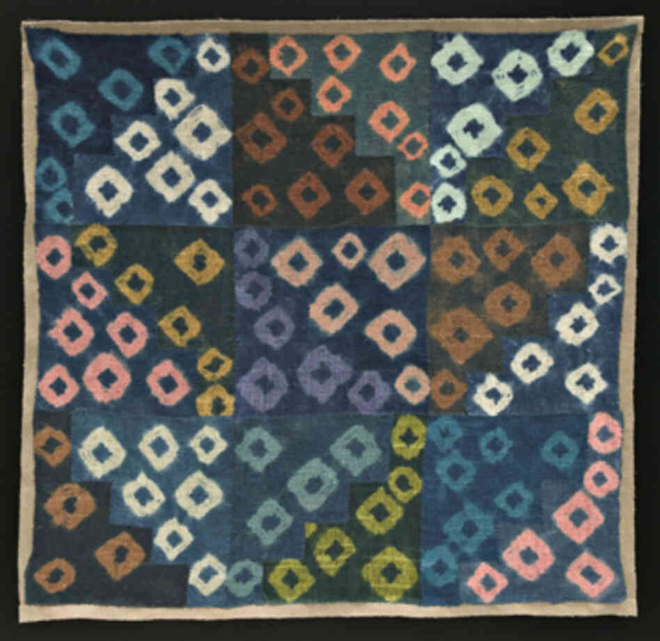 Jim Bassler is a weaver who draws inspiration from all over the world. Spotty, 2008 