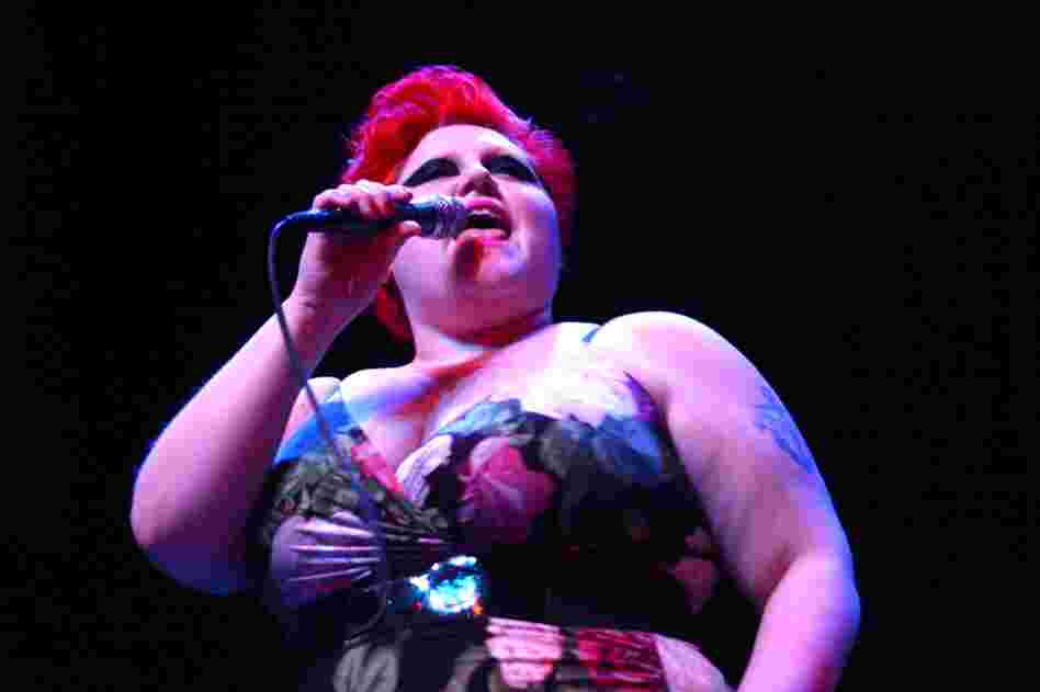 The Gossip, performing live at the 9:30 Club in Washington, D.C.