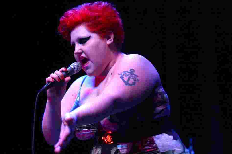 The Gossip, performing live at the 9:30 Club in Washington, D.C.