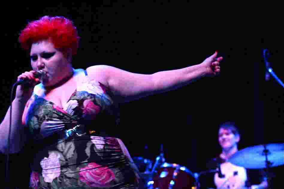 The Gossip, performing live at the 9:30 Club in Washington, D.C.