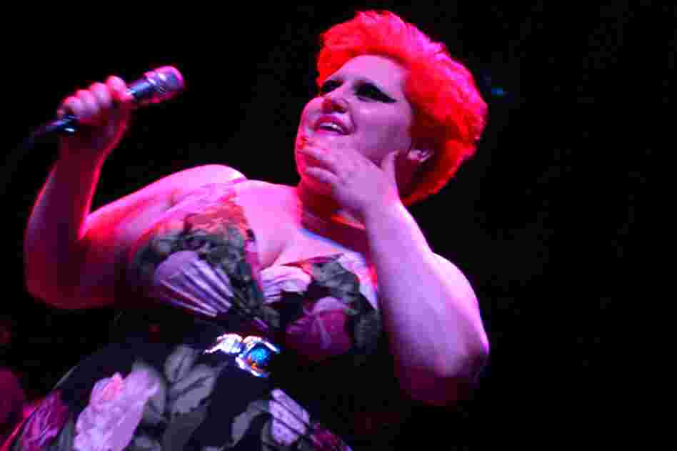 The Gossip, performing live at the 9:30 Club in Washington, D.C.
