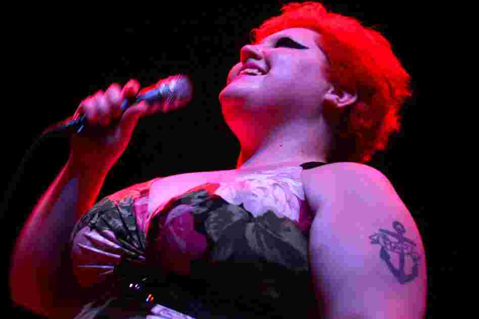The Gossip, performing live at the 9:30 Club in Washington, D.C.